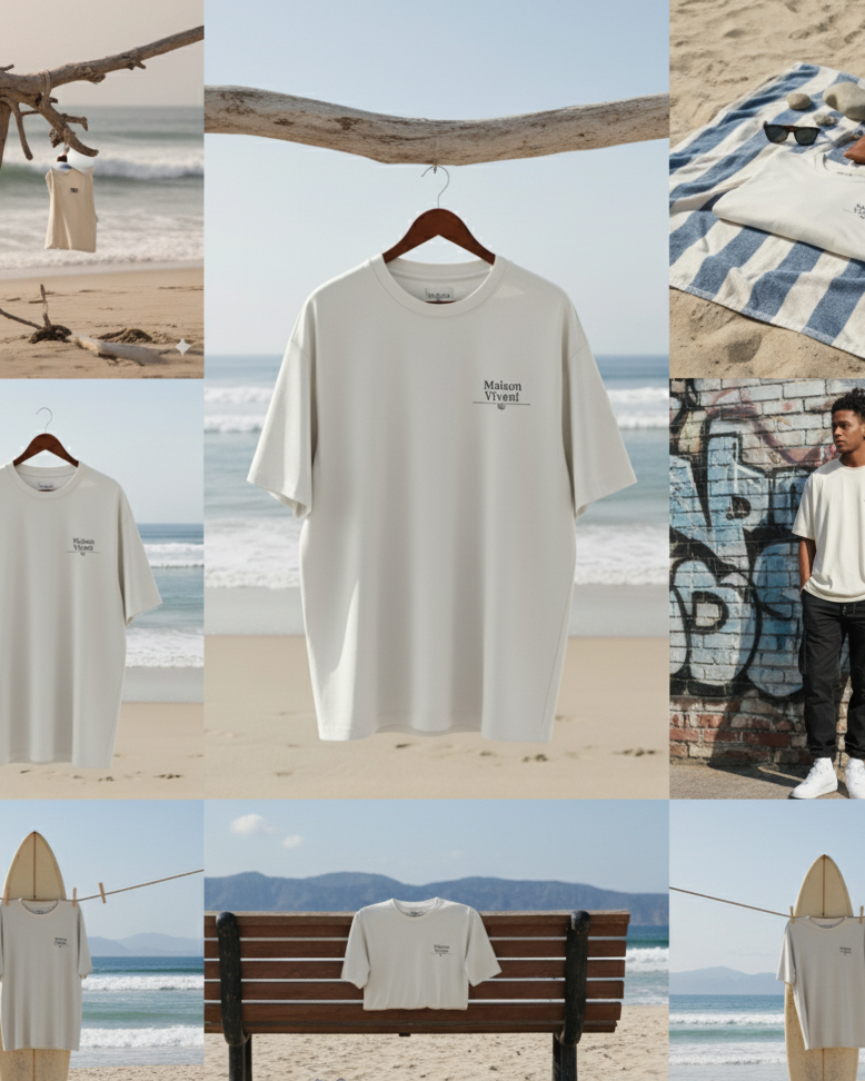 Coastline Oversized Tee